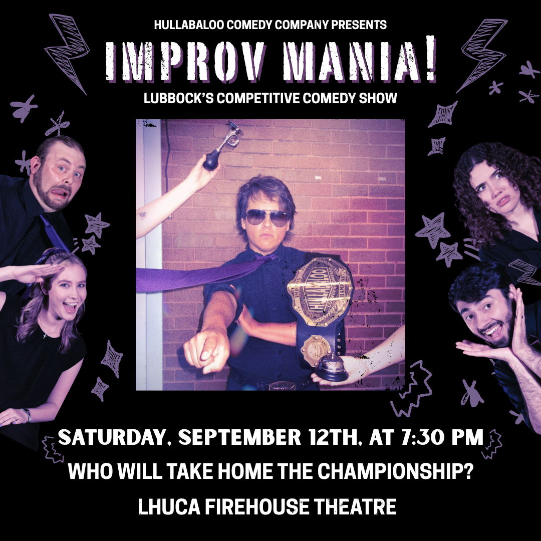 Hullabaloo Comedy-IMPROVMANIA (September Show) - logo